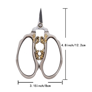 <span class=keywords><strong>Ciseaux</strong></span> vintage, outils de coupe pour tissus ménagers, cisailles, couture DIY, <span class=keywords><strong>ciseaux</strong></span> à ongles pointus - Product Image 2