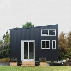 Cheap Manufactured Eco Friendly Wood Siding Prefabricated 1bedroom General American Camping Mobile <strong>Trailer</strong> <strong>Homes</strong> Prices - Product Image 1