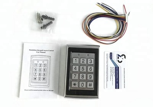 Bộ điều khiển truy cập độc lập Kim Loại kết nối với hệ thống báo động an ninh - Product Image 5