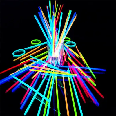 Super Cool Glow Stick Party with Mix Colors Glow Sticks