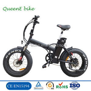 QUEENE/20*4.0 roue vélo électrique 48V 500W moteur sans balais gros pneu vélo électrique montagne E vélo pliant US/Eu entrepôt - Product Image 3