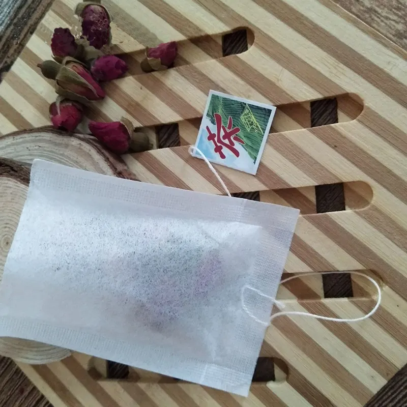 Tea Bag Wholesale High Quality Heat Seal Filter Paper Tea Bag With Tag