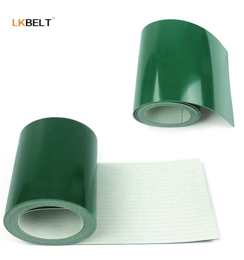 OEM Guangzhou Factory price light-duty pvc belt conveyor turn band rubber belt transport for assemble line