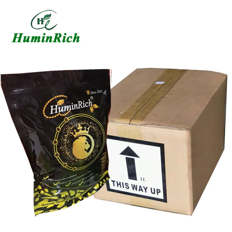 "HumiRich" Stimulate Root Hair Development Agricultural Fertilizers Mixed Potassium Humate Fulvic Powder