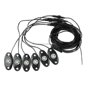 SANYOU 6 bakla araba LED plaka lambası için jeep/motosiklet/kamyon