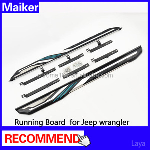 Marchepied latéral Maiker pour <span class=keywords><strong>Jeep</strong></span> <span class=keywords><strong>Renegade</strong></span> 2016 + Accessoires ABS - Product Image 2