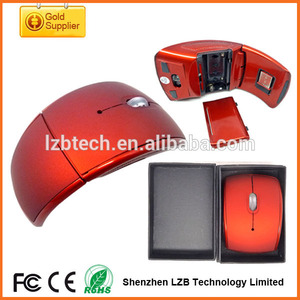 Nuevo diseño más reciente del conductor de fibra óptica de arco 2.4g ratón inalámbrico/el último <span class=keywords><strong>arc</strong></span> <span class=keywords><strong>mouse</strong></span> - Product Image 1