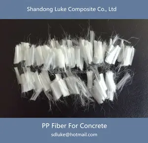 6mm High Strength Polypropylene Concrete Fiber for Concrete Construction