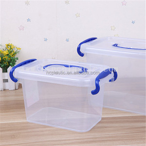 7.4 Quart/7L Clippy Box <strong>SHOE</strong> <strong>ORGANISER</strong> with Lid and Handle Storage Plastic Boxes Air Tight - Product Image 2