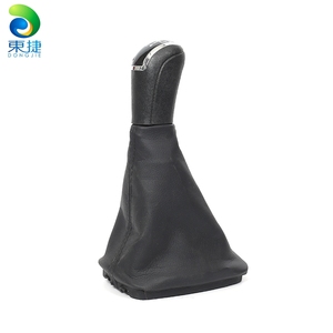 Pour <span class=keywords><strong>Skoda</strong></span> <span class=keywords><strong>Fabia</strong></span> 5 vitesses levier de vitesse <span class=keywords><strong>manuel</strong></span> pommeau de levier de vitesse avec collier de guêtre de botte argent 2001 2002 2003 2004 2005 2006 2007 - Product Image 4