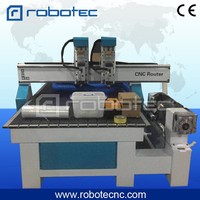Routeur CNC 3 axes avec changeur d'outils automatique 3D, machine de gravure sur bois, moteur de contrôle DSP Syntec RichAuto