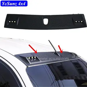 YCSUNZ-cubierta delantera para coche todoterreno, alerón con LED para camioneta Hilux Revo 2015 2016, 4x4, accesorios para automóviles