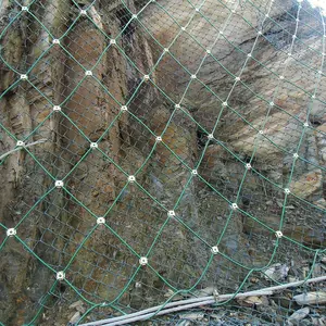 산사태 장벽 Rockfall 보호 그물세공 SNS 가동 가능한 사면 안정화 메시