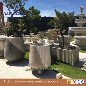 Fontaine d'eau grise de jardin chinois, pour centres commerciaux, décoration - Product Image 1