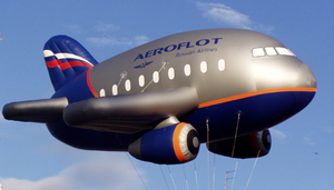 <span class=keywords><strong>Avion</strong></span> géant gonflable de 6 m, ballon d'hélium gonflable pour la publicité K7017 - Product Image 2