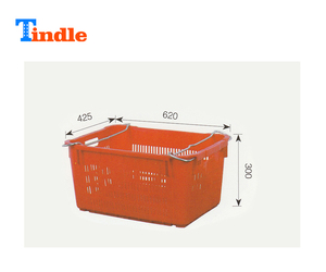 Stackable Turnover Storage Logistic Industry Plastic Crate with Handle