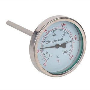 Termômetro Bimetálico Universal de Alta Qualidade em Aço Inoxidável OEM ODM WXYB WSS401BF - Product Image 1