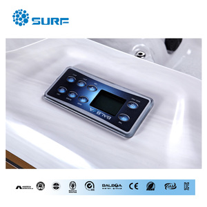 Modern tasarım 6 kişi sıcak küvet whirlpool spa havuzu hydro masaj banyo küvetleri hotoutdoor açık Balboa sistemi ile - Product Image 3