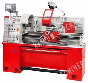 Velocidade variável Torno manual para o processamento de pequenas peças de precisão Gear Head Hobby Bench Lathe Machine com CE(KY400-1000)