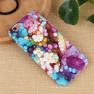 2018 Venta caliente arco iris de colores de moda flor dura PC caso del teléfono móvil para el <span class=keywords><strong>iPhone</strong></span> 6 S 7 8 más X - Product Image 4