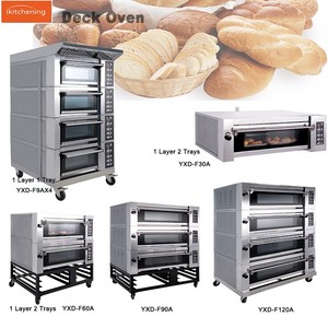 Horno de <span class=keywords><strong>Pizza</strong></span> Comercial de 4 Niveles y 8 Bandejas, Eléctrico y a Gas, Horno de <span class=keywords><strong>Pizza</strong></span> de Piedra para Equipamiento de Panadería - Product Image 4