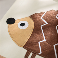 Boîte de rangement pour jouets en tissu pliable en toile pour enfants multifonctionnelle