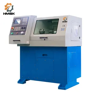 Cnc210 máquina de torno cnc educacional, torno de cnc hobby cnc torno preço e especificação com ce