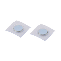 Nuovo scatto magnetico cucito nascosto in PVC, chiusura a scatto nascosta chiusura magnetica a scatto magnetico per abbigliamento borsa