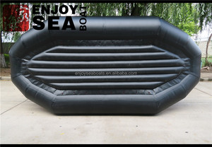 Gommone Commerciale <span class=keywords><strong>per</strong></span> Rafting in Acque Bianche 2025, Barca Gonfiabile in PVC <span class=keywords><strong>per</strong></span> Fiumi, Utilizzabile da Bambini e <span class=keywords><strong>Adulti</strong></span> - Product Image 3