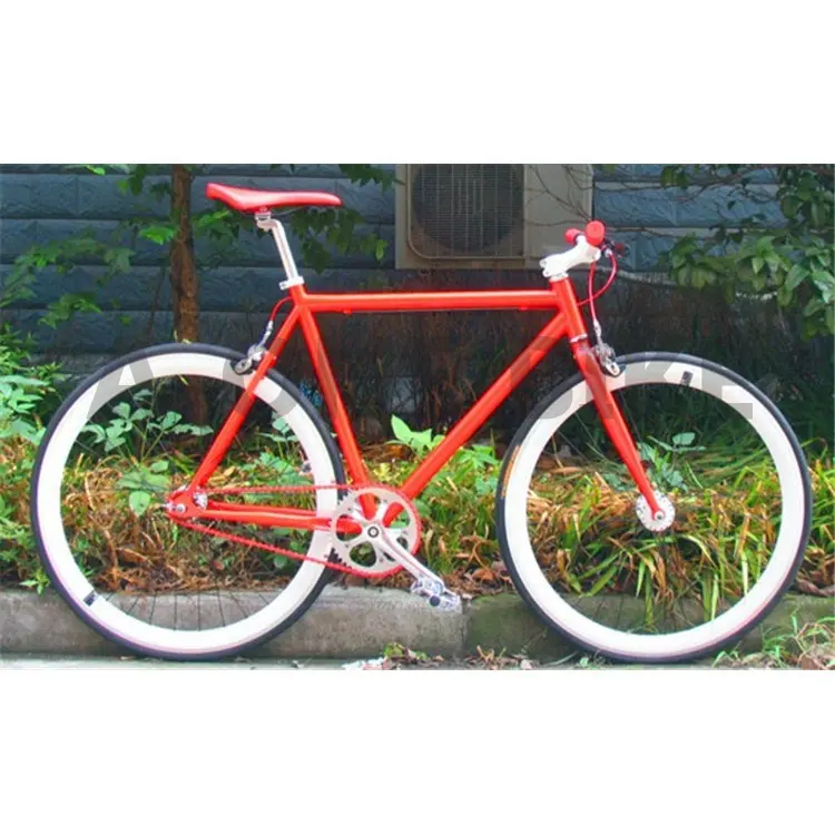 ขายจักรยาน Fixie ความเร็วสูง OEM 700C * 25C จักรยานเกียร์คงที่สำหรับขาย