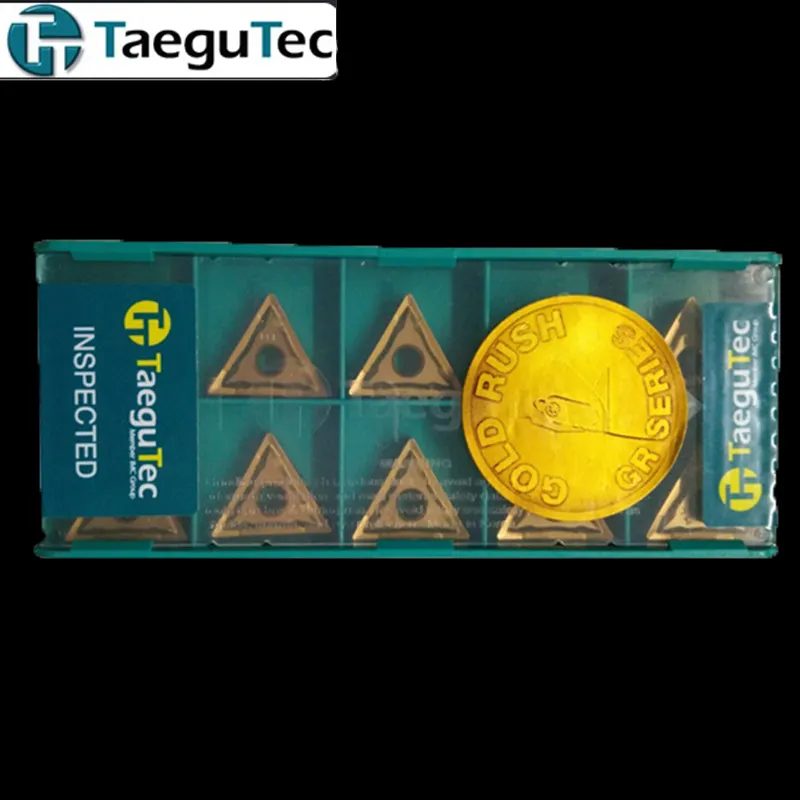 Commercio all'ingrosso di alta qualità utensili da taglio tornio originale TaeguTec inserti in metallo duro cnc produttore in Corea TNMG 160404 ML