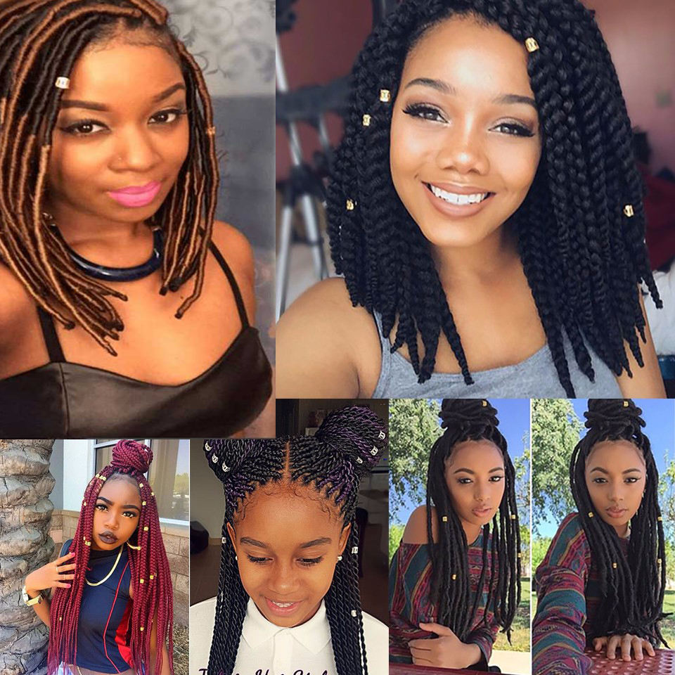 Hair Beads for Braids Dreadlock Bead Adjustable Cuffs Clips for Hair  Accessories 100pcs/lot Silver Mix Silver Golden Metal