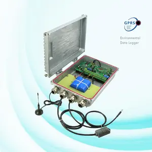 Low Power design gsm monitoring system high temperature co2/temp/humidity datalogger 9v dc battery backup power supply