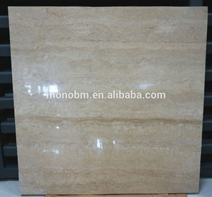 Italia madera crema <span class=keywords><strong>cantera</strong></span> baldosas <span class=keywords><strong>de</strong></span> <span class=keywords><strong>travertino</strong></span> romano - Product Image 1