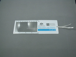 187*65 मिमी 3x 6x 6x बुकमार्क, मुक्त नमूना बुकमार्क मैग्निफायर Hw-803A - Product Image 4