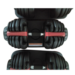 24 kg least wholesale CrossFit gym black Rubber coated CUFFLINK Adjustable/custom CUFFLINK - Product Image 3