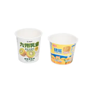Customized Design Plastic cup for yogurt or milk packaging High Quality
