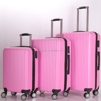 Ensemble de valises rigides ABS à 4 roues pivotantes Swiss Case, 3 pièces
