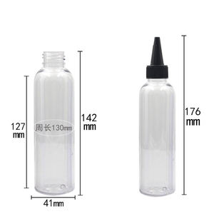 IBELONG Bán Sỉ Dụng Cụ Bôi Nhựa PET Trong Suốt Màu Xanh Hổ Phách 150Ml Chai Nhỏ Giọt Dầu Cho Tóc Với Nắp Vặn Nhà Cung Cấp - Product Image 4