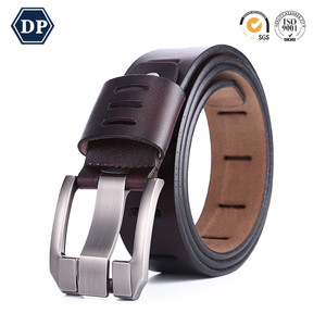 DP020-2 Gros personnalisé pleine fleur en cuir de vachette véritable homme ceinture - Product Image 2