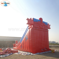 Château sautant gonflable d'extérieur d'enfants de glissière de videur d'homme rouge d'araignée gonflable de bonne qualité pour le parc d'attractions