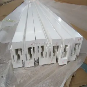 Nieve blanco de madera/PVC plantación obturador de la ventana persianas/componentes de China