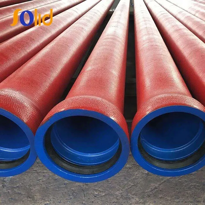 FBE fusion bonded epoxy lining coating ductile iron pipe