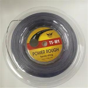 Hot sale black widow  durable  quality tennis string polyester  tension 660ft 1.25MM