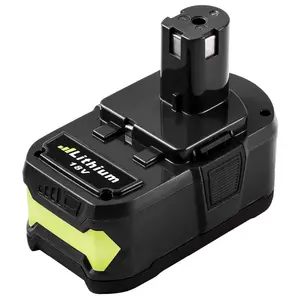 18V 3.0Ah แบตเตอรี่ Li-Ion สำหรับ Ryobi P104 P108