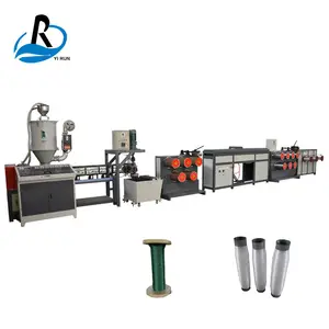 plastic extruder / pp thread yarn making machine for rope twine