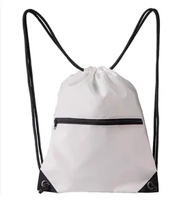 Customized polyester bag new products name sport travel nylon drawstring bag