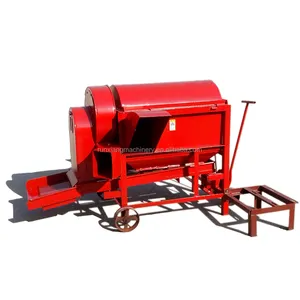 Small size grain threshing machine sorghum thresher machine also for sesame, raper seed