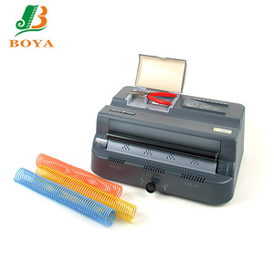 CE Approved BOYA-007 Desktop Single Loop <strong>Wire</strong> Book <strong>Binding</strong> <strong>Machine</strong> for Matel Pvc <strong>Wire</strong> - Product Image 2