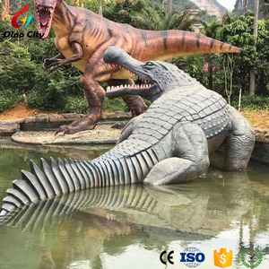 Realista animal estático modelo <span class=keywords><strong>de</strong></span> cocodrilo para animal <span class=keywords><strong>Zoo</strong></span> - Product Image 2